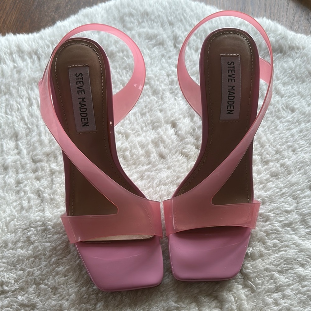 As new. Steve Madden summer heels